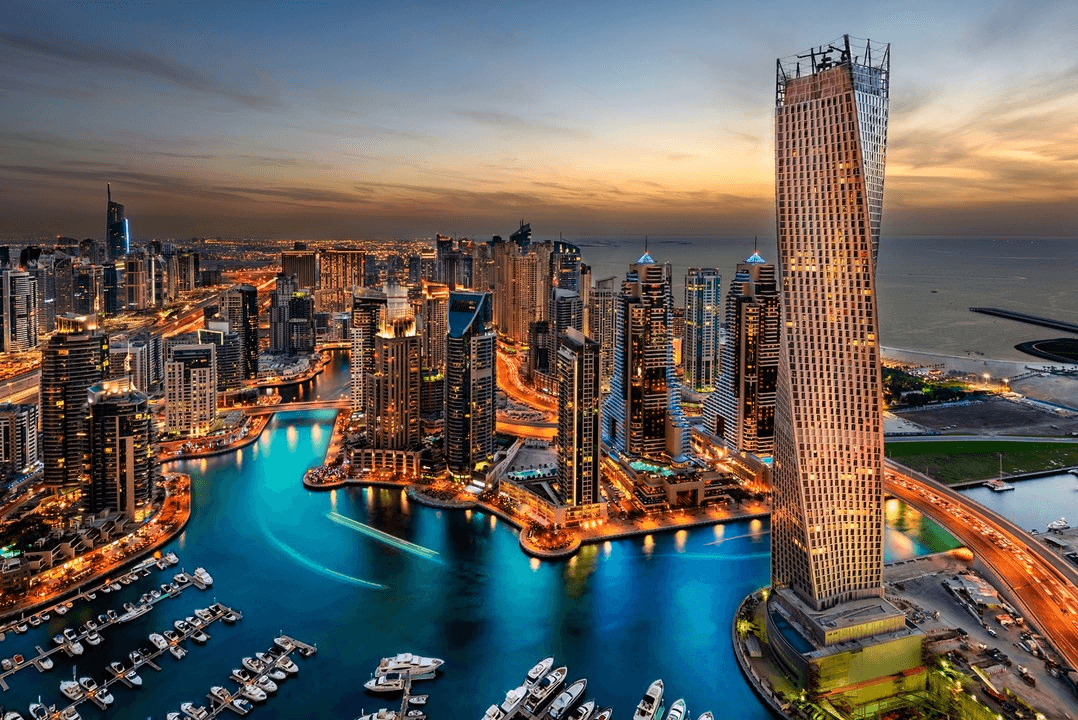 Dubai Landscape, dubai sky scrapers